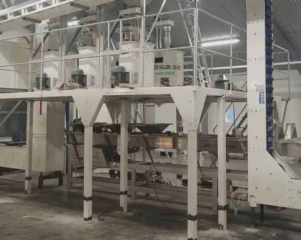 MMCTECH high-capacity automatic seed dehulling system for sunflower seed and hemp seed processing