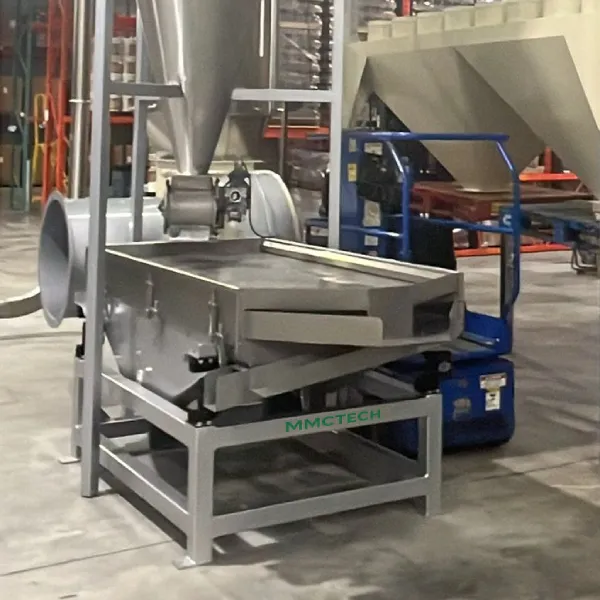MMCTECH vibration seed separator for seed cleaning and product separation