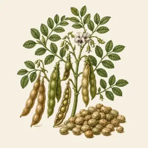 Food-grade pigeon pea processing for pulse and ingredient markets
