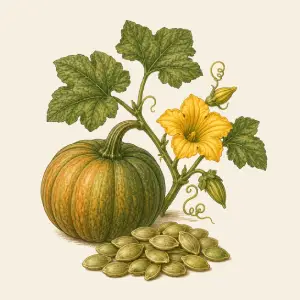 Food-grade pumpkin seed processing for kernels and specialty food ingredients